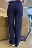  Luxury Wide Leg Magic Trouser Navy